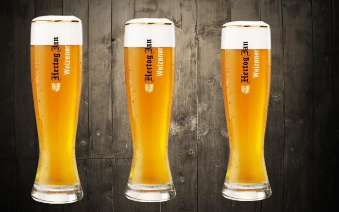Hertog Jan Weizener glazen